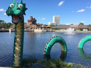 Lego Dragon at Disney Springs