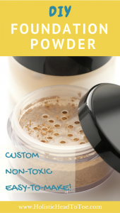 Make this simple DIY foundation powder with just 6 natural ingredients!