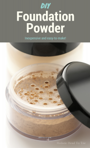 DIY Foundation Powder Recipe