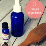 Learn to make this simple, homemade hairspray that works!