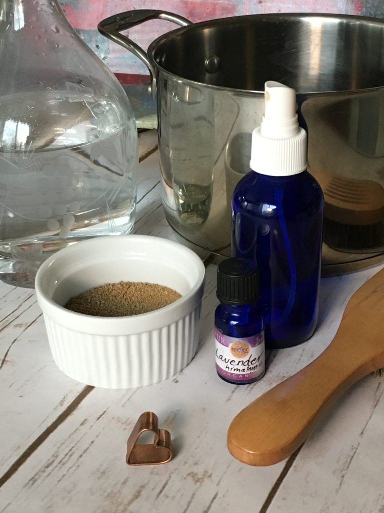 Homemade Hairspray Using Essential Oils