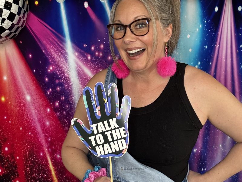 Jennifer McLeland at a Midlife Mingle Dance Night