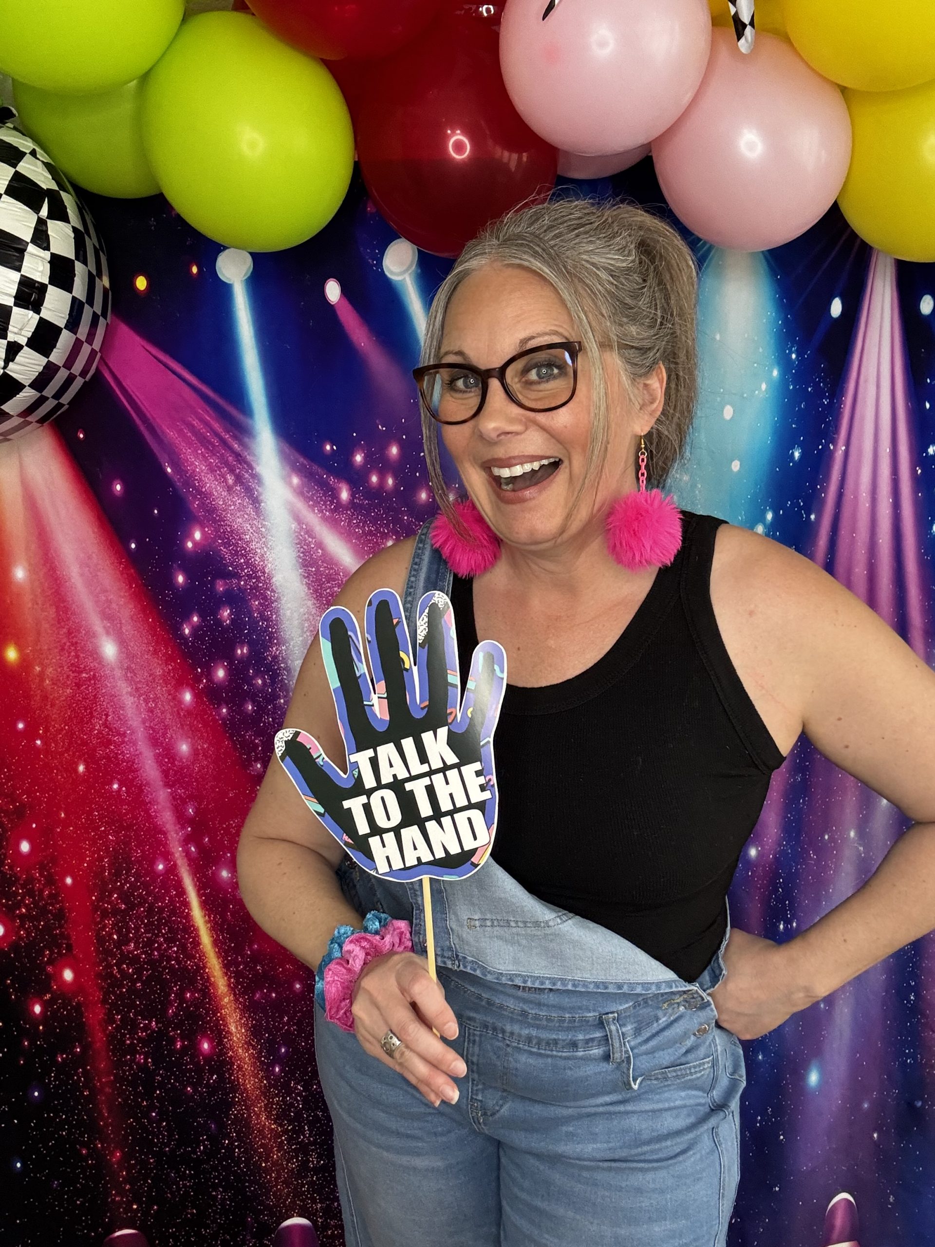 Jennifer McLeland at a Midlife Mingle Dance Night
